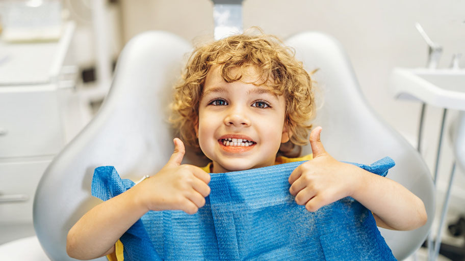 Kid Wondering What Happens At Your First Dental Appointment